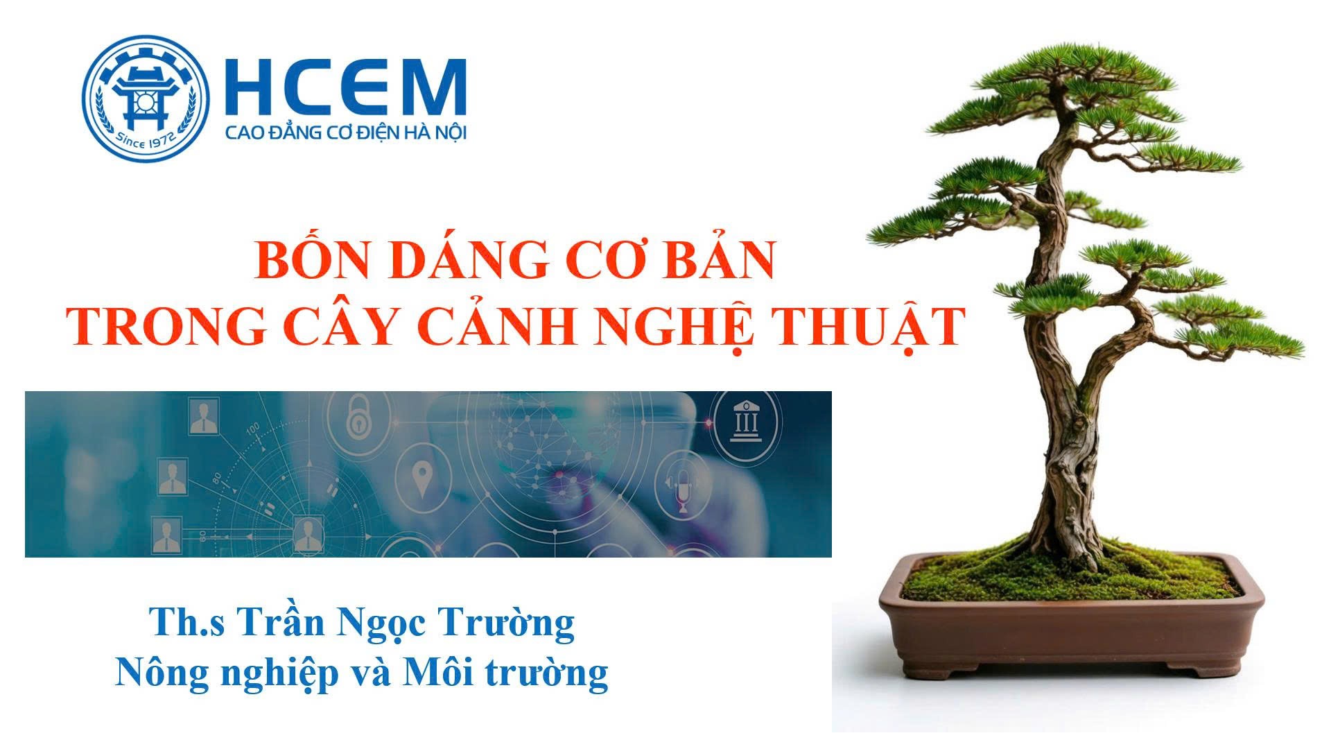 Hội Giảng_HK2 (2025-2026)_Trần Ngọc Trường_Bốn dáng cơ bản trong cây cảnh nghệ thuật