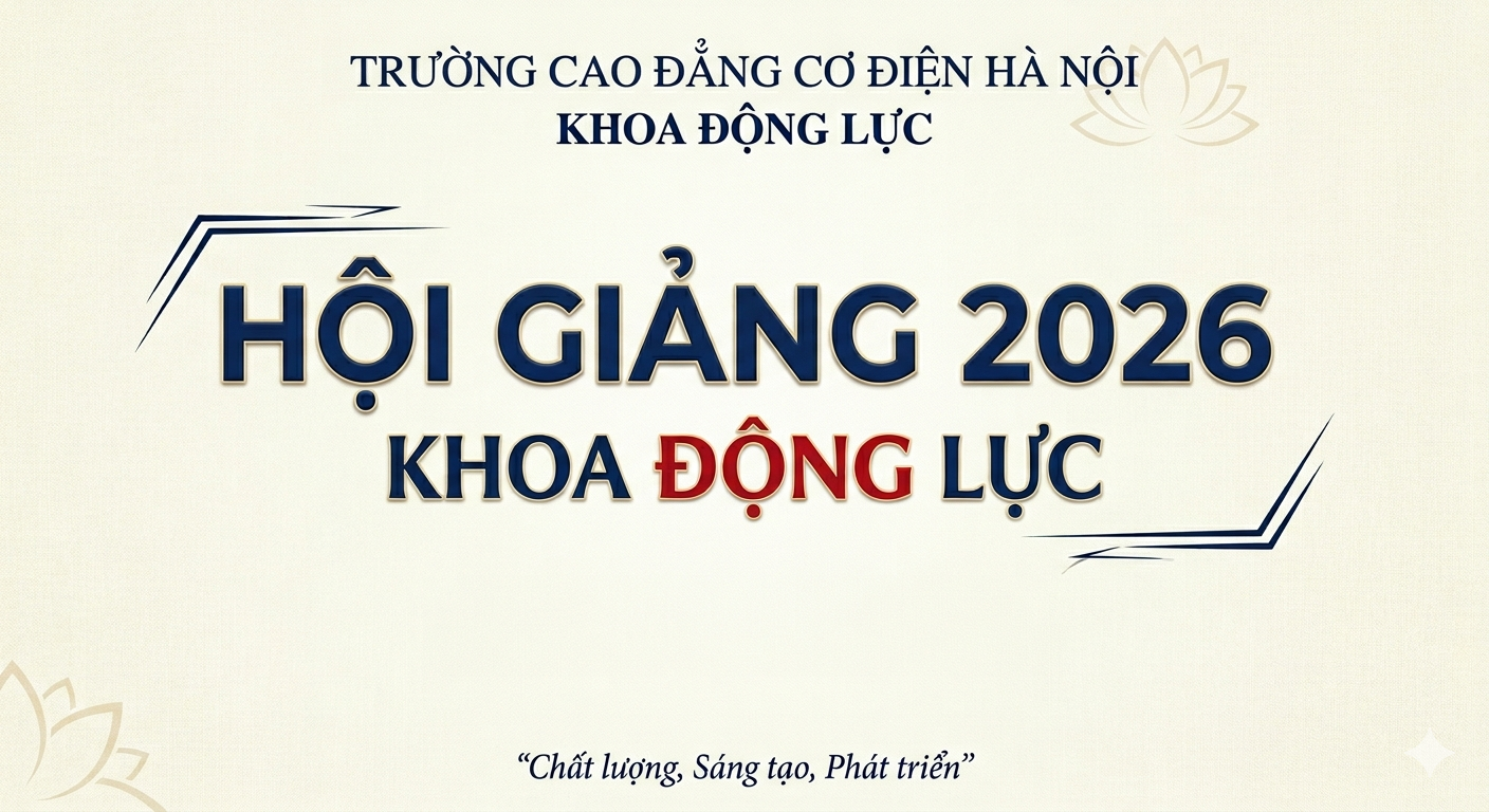 Tổng quan về hệ thống truyền lực. Hội giảng -  GV. Đinh Văn Nhì